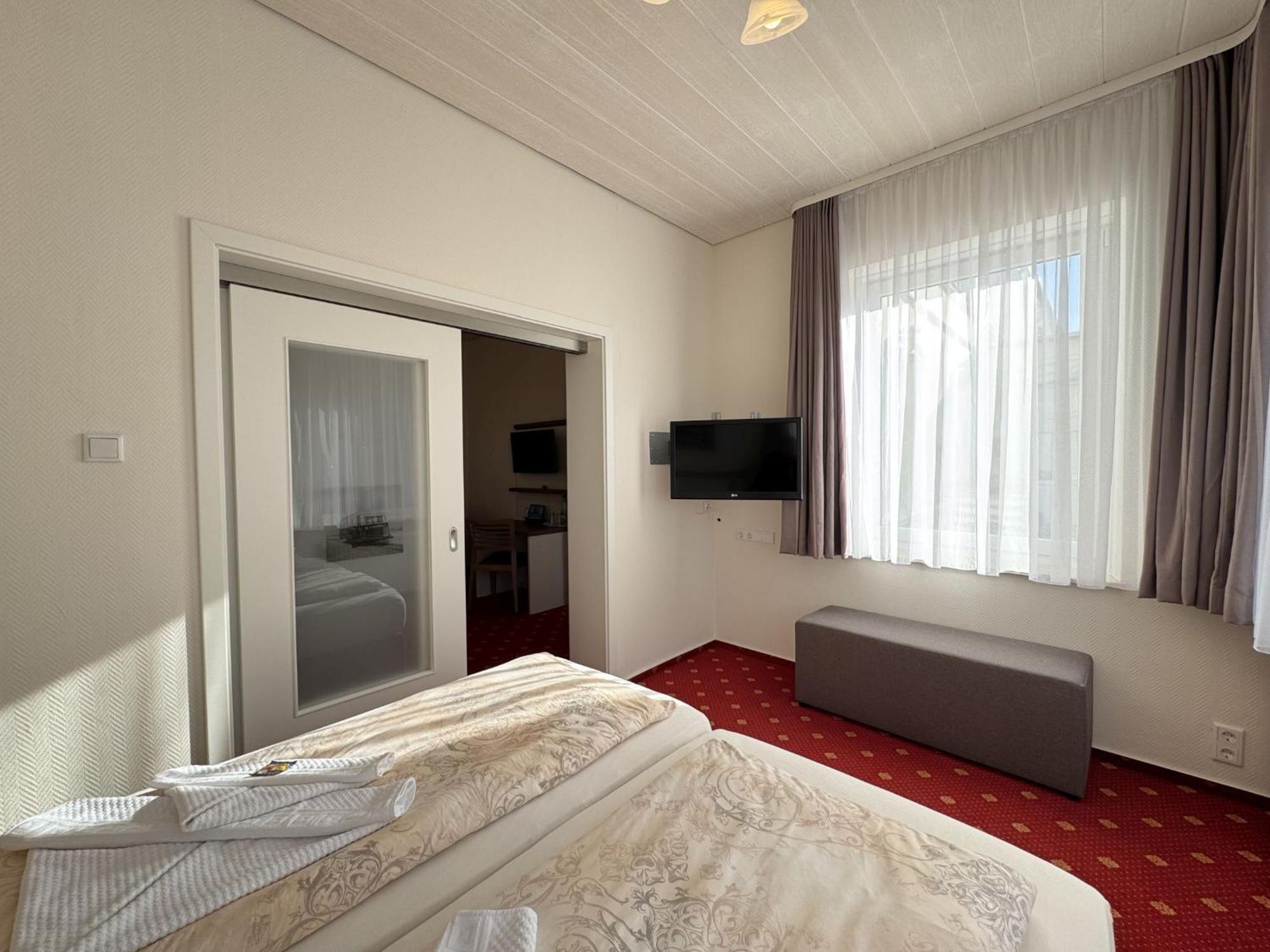 Hotel Weisse Düne Borkum Exterior foto